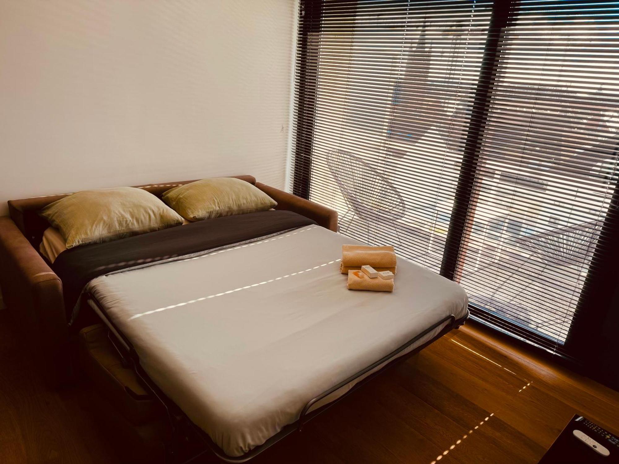 Studio Knokke-Heist Met Zetelbed المظهر الخارجي الصورة